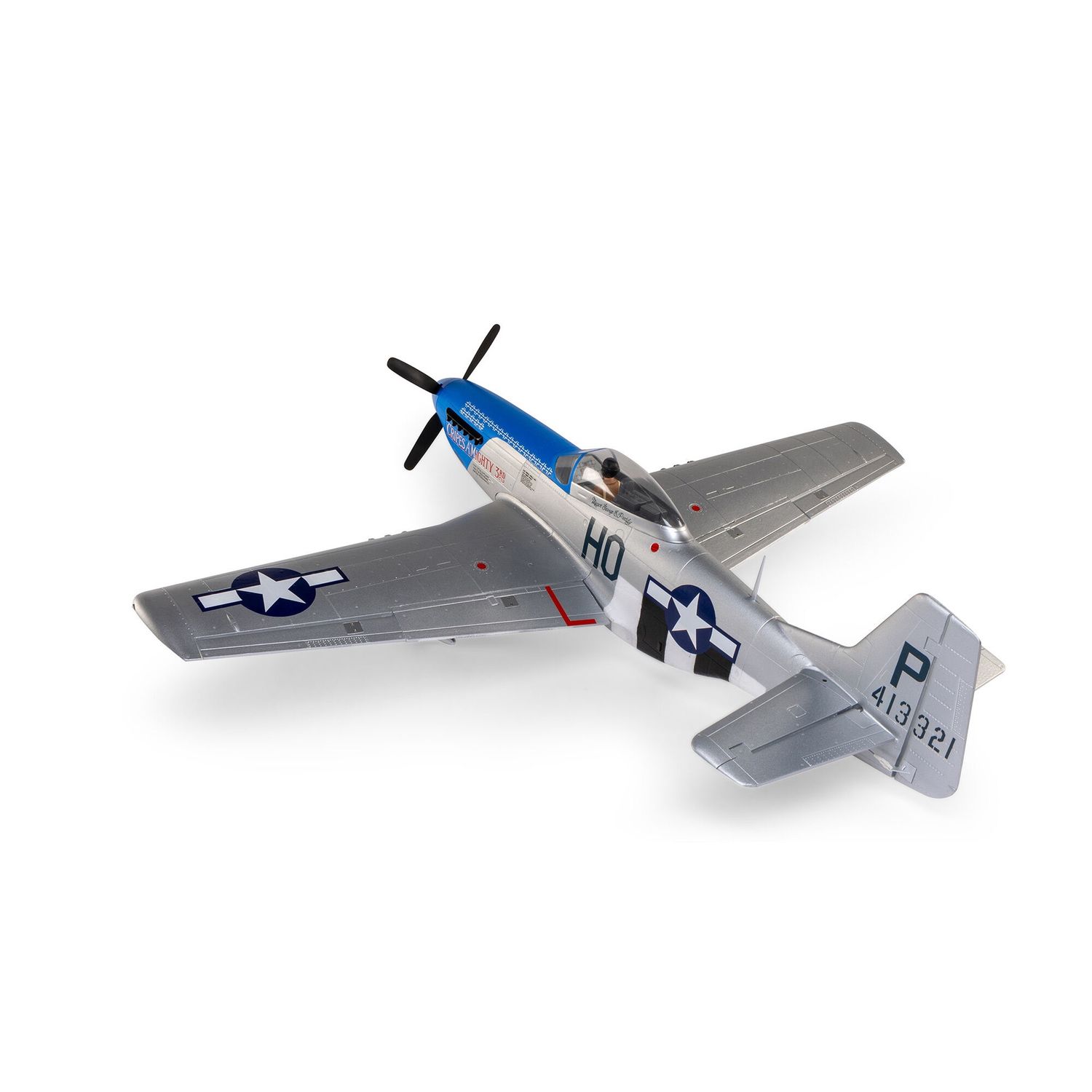 E-Flite P-51D Mustang 1.2M With Smart Bnf Basic-