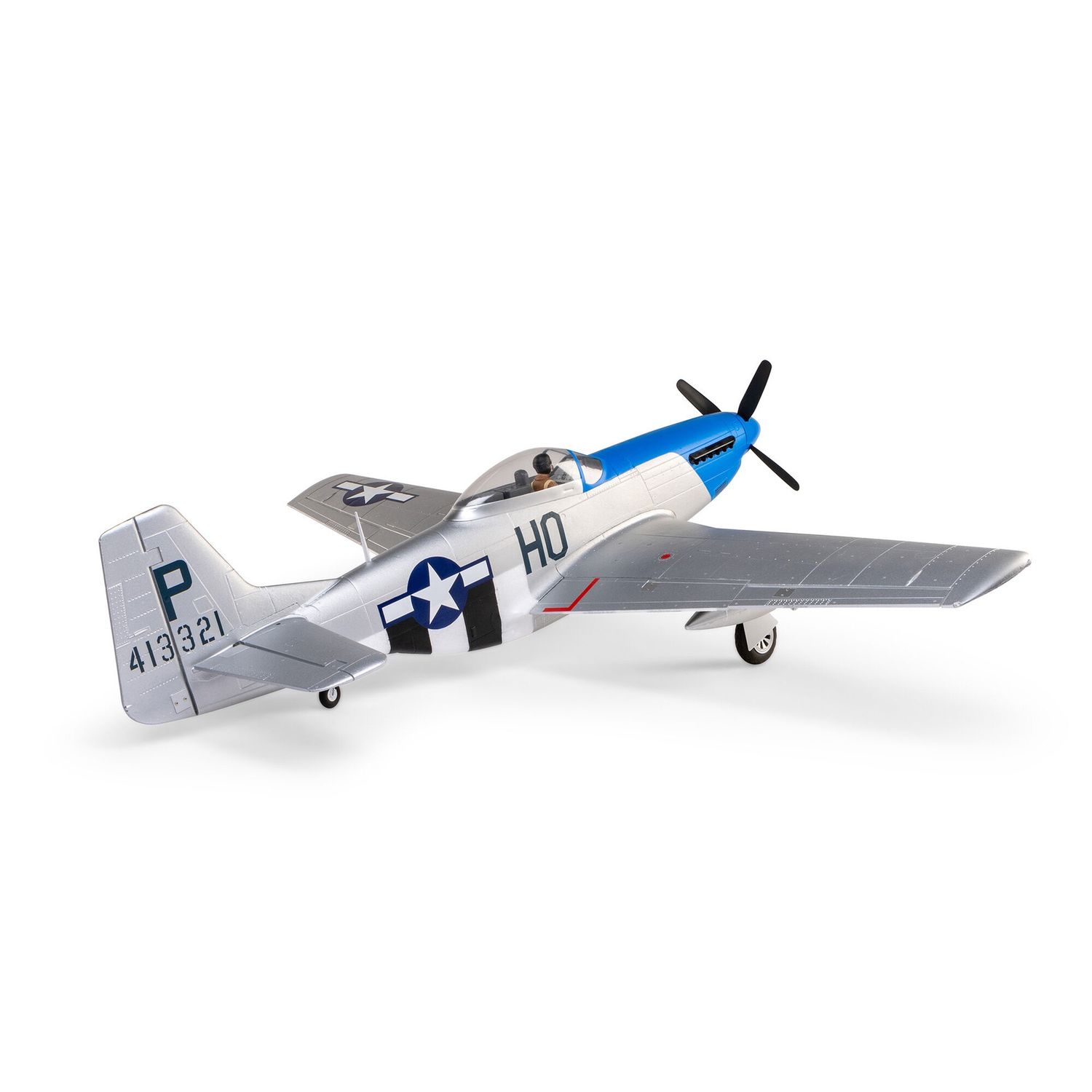 E-Flite P-51D Mustang 1.2M With Smart Pnp-