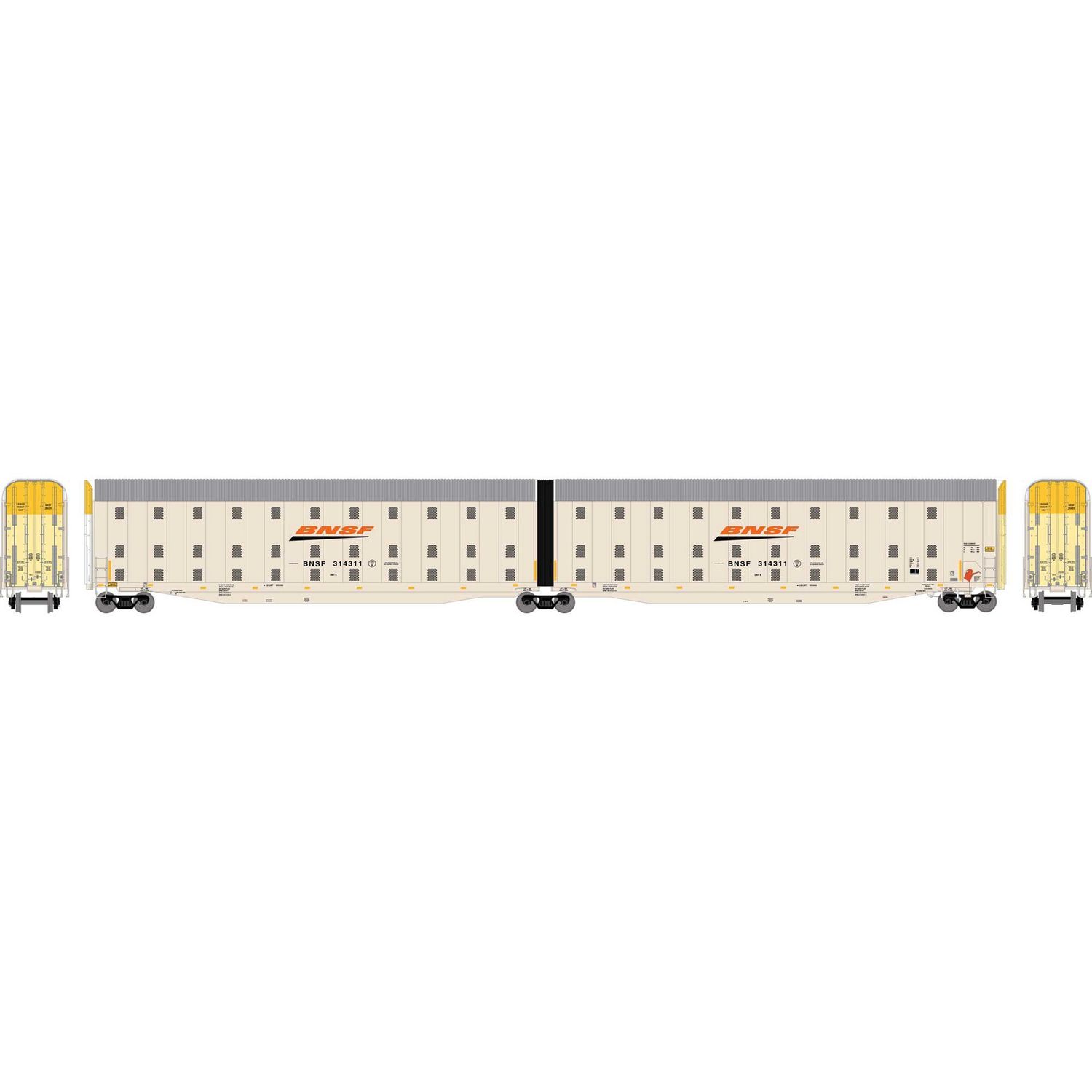 N Auto-Max Carrier, BNSF/Wedge #314311