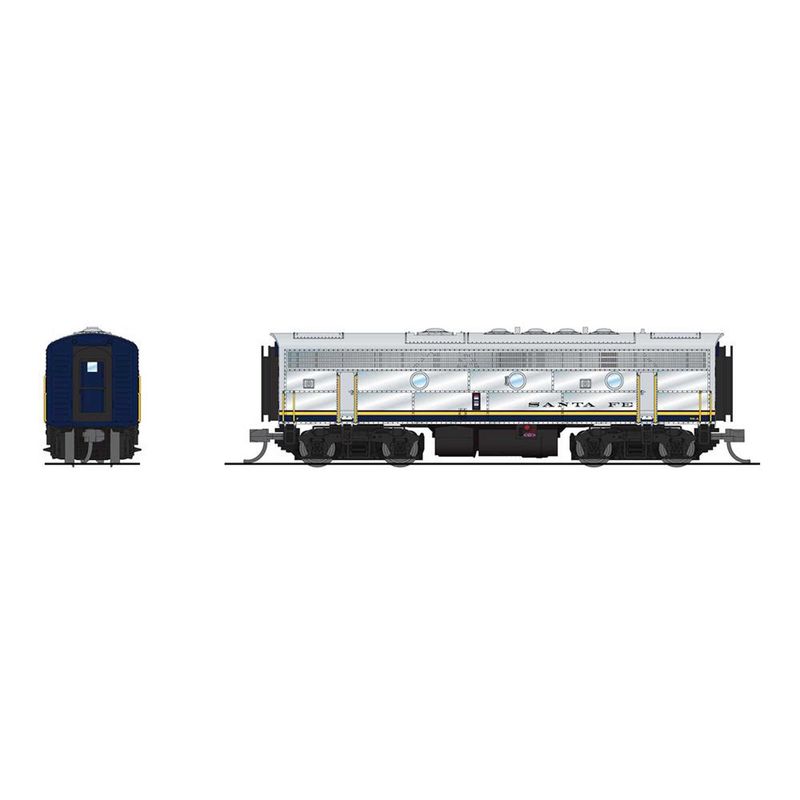N, EMD F7B, ATSF 351A, Bluebonnet, Paragon4