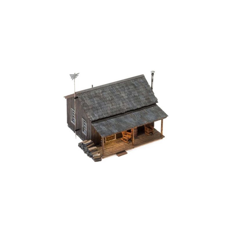 Woodland Scenics N B/U Rustic Cabin