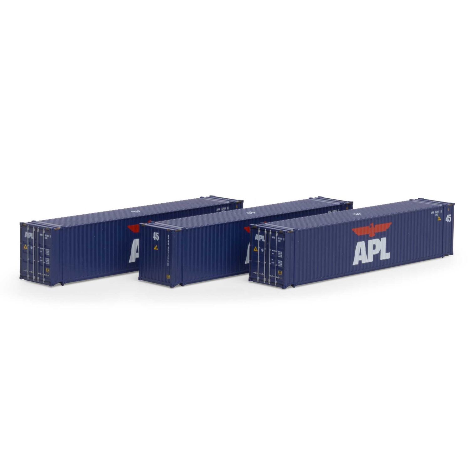 Athearn N 45' Container, APL #2 (3)