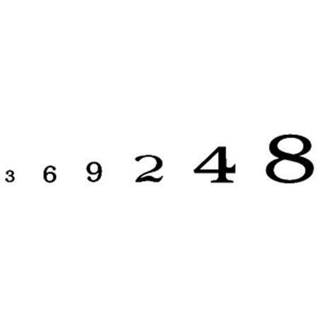 Woodland Scenics Roman Numbers, Black