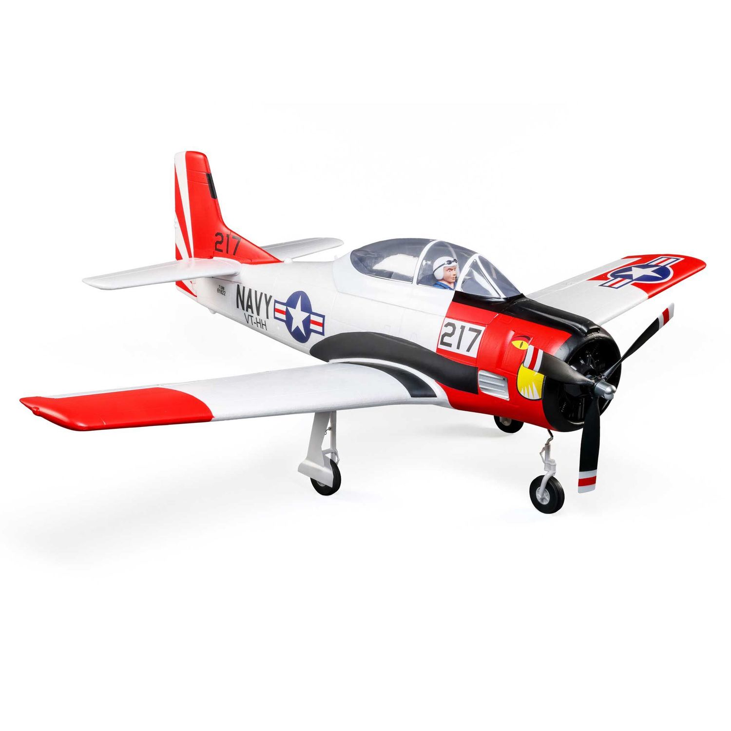 E-Flite T-28 Trojan 1.2M With Smart Pnp-