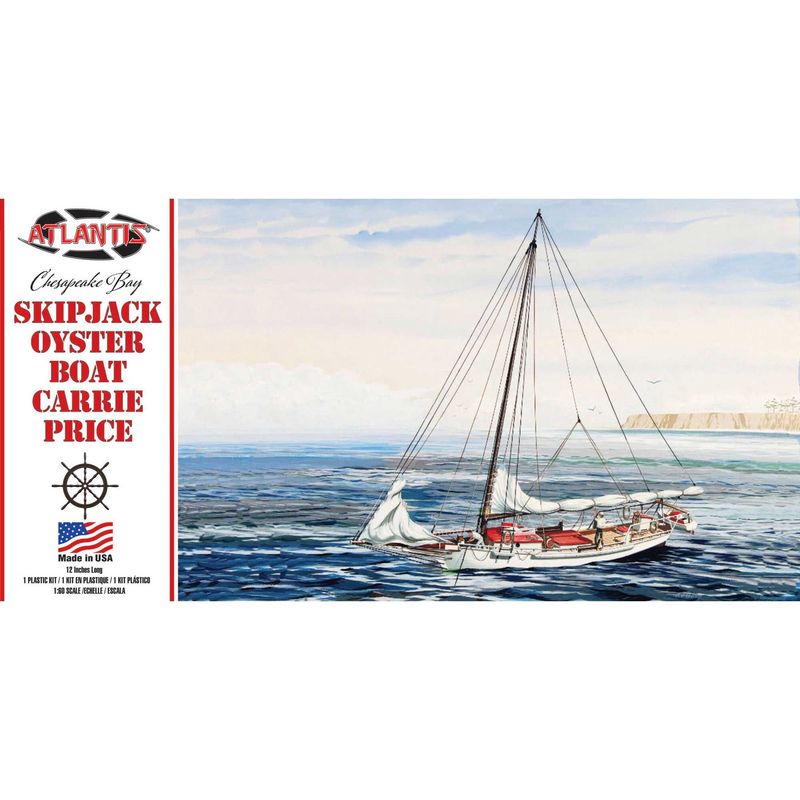 Atlantis Models Chesapeake Bay Skipjack Oyster Boat 1:60