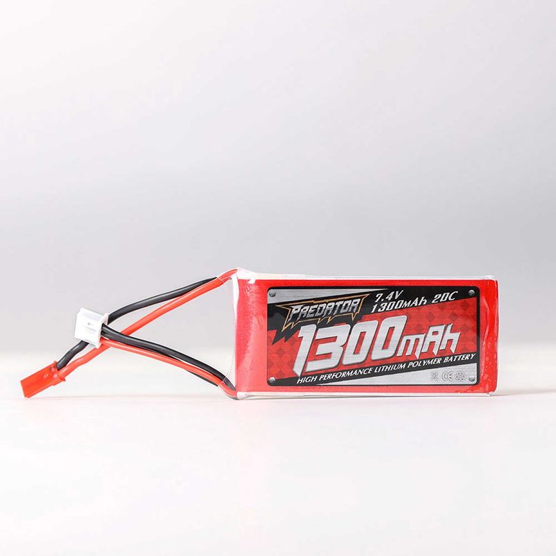 FMS Battery: 1300mAh 2S 7.4v 20C JST-