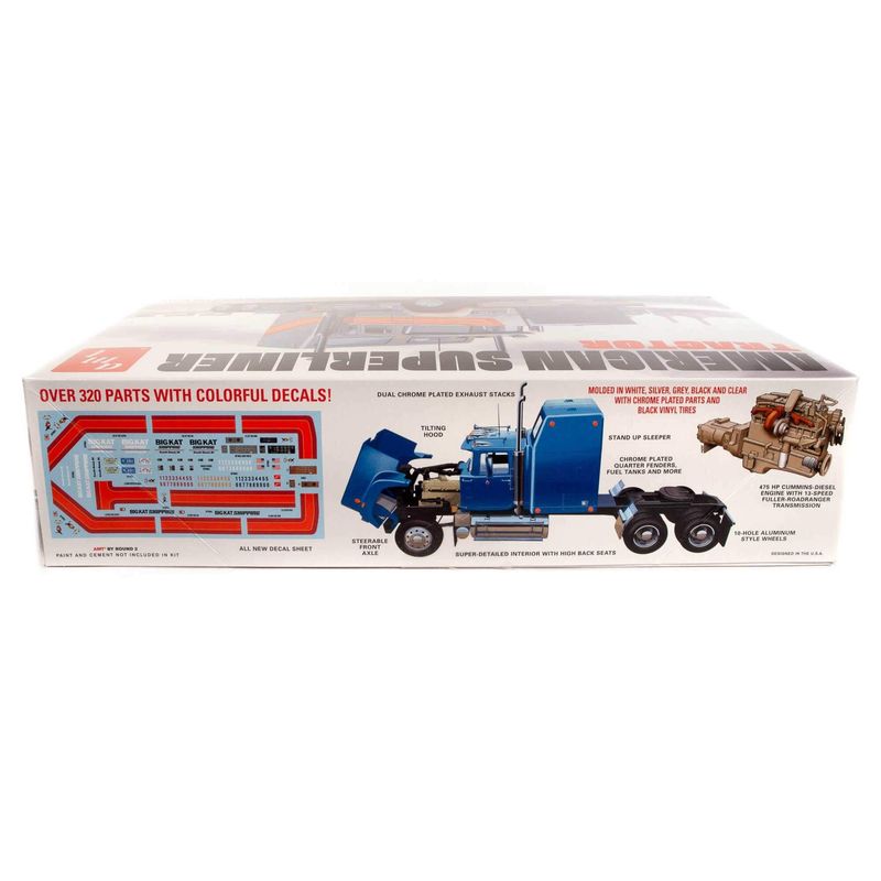 AMT By Round 2 American Superliner Semi Tractor
