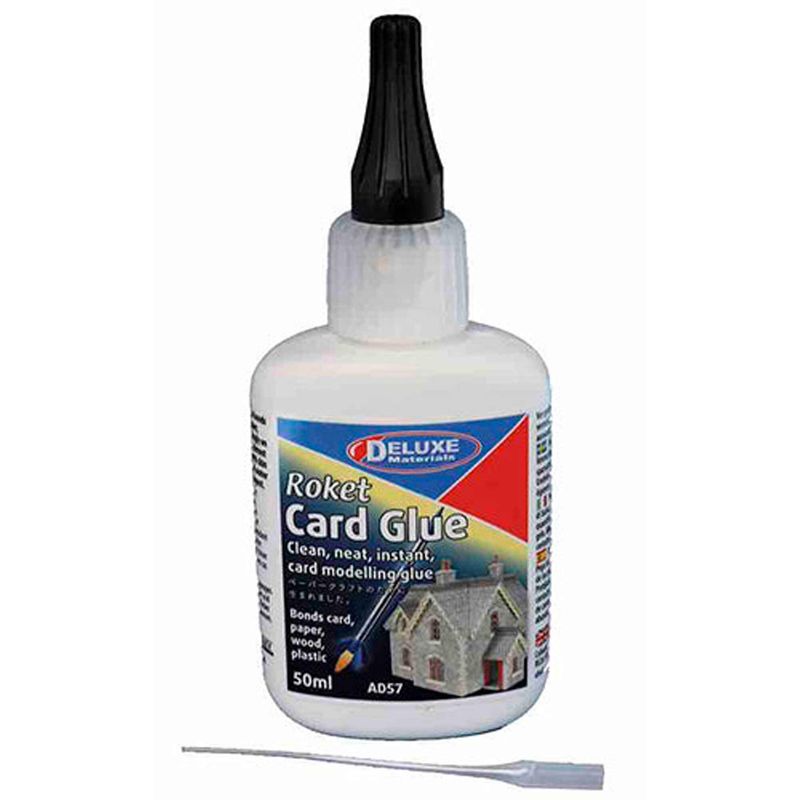 Roket Card Glue; Rockets, Railway