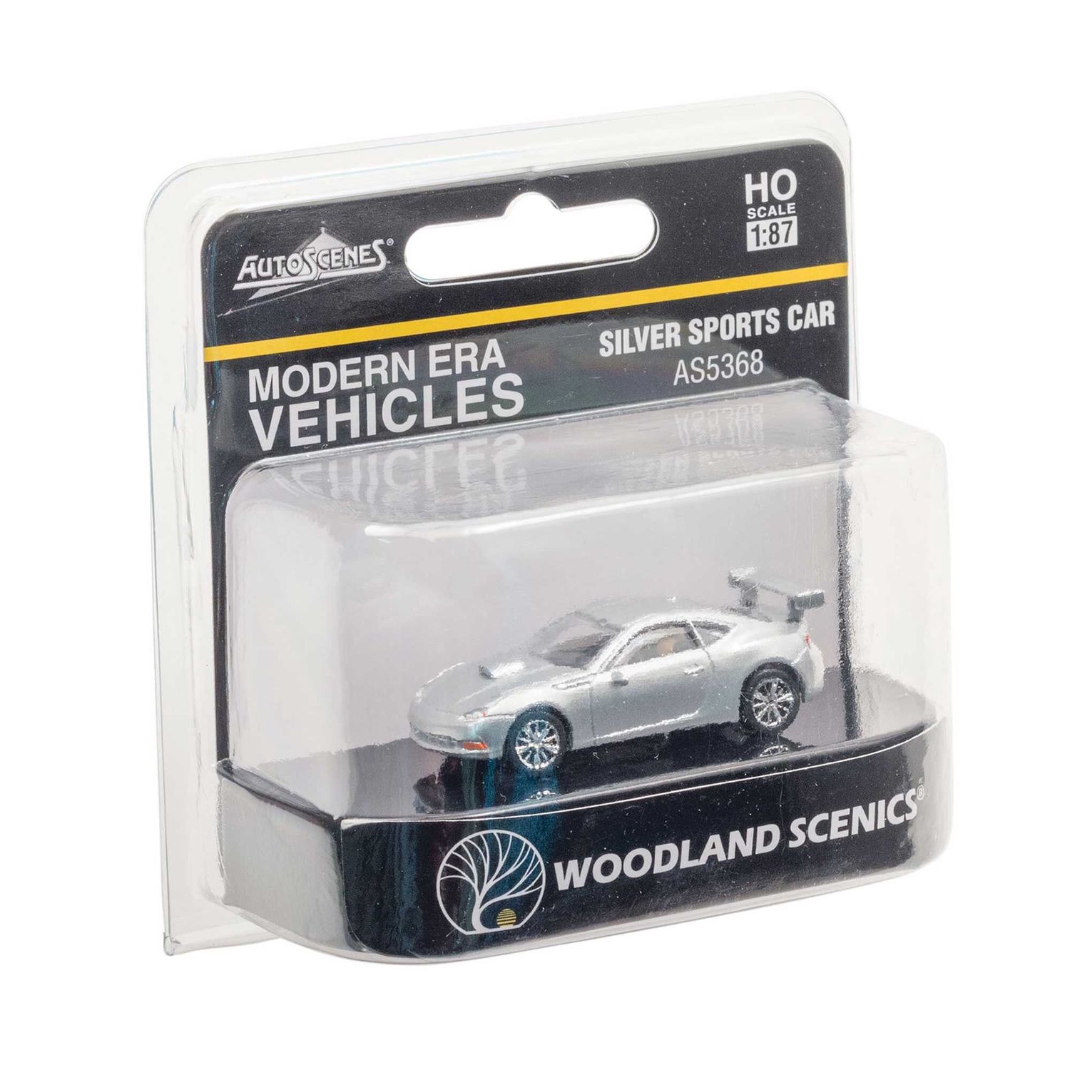 Woodland Scenics HO Silver Sports Car