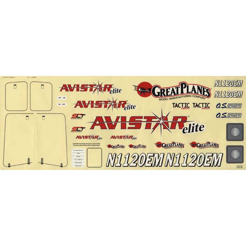 Decals Avistar Elite