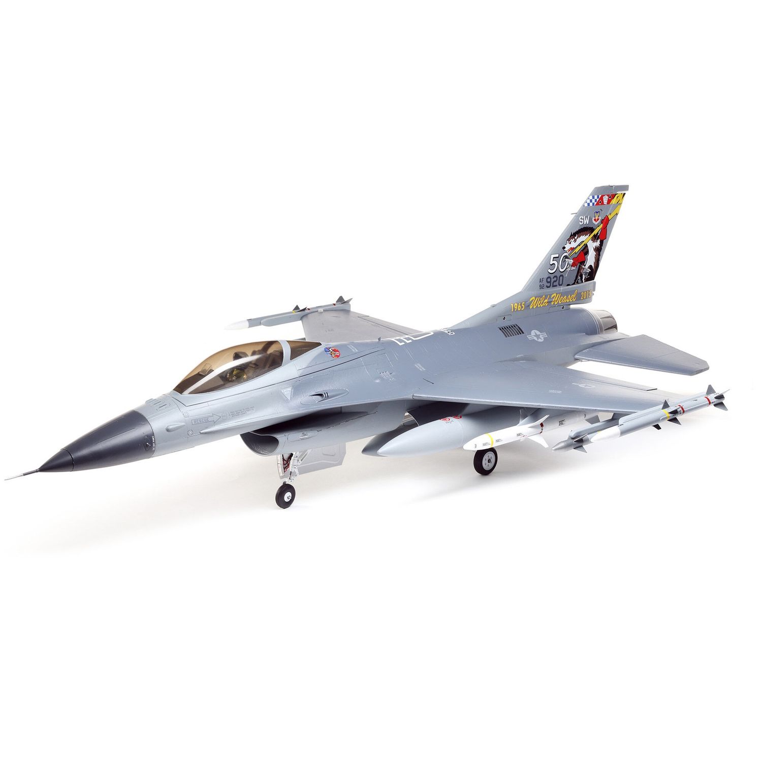 E-Flite F-16 Falcon 80Mm Edf With Smart Bnf-B And Safe Select-