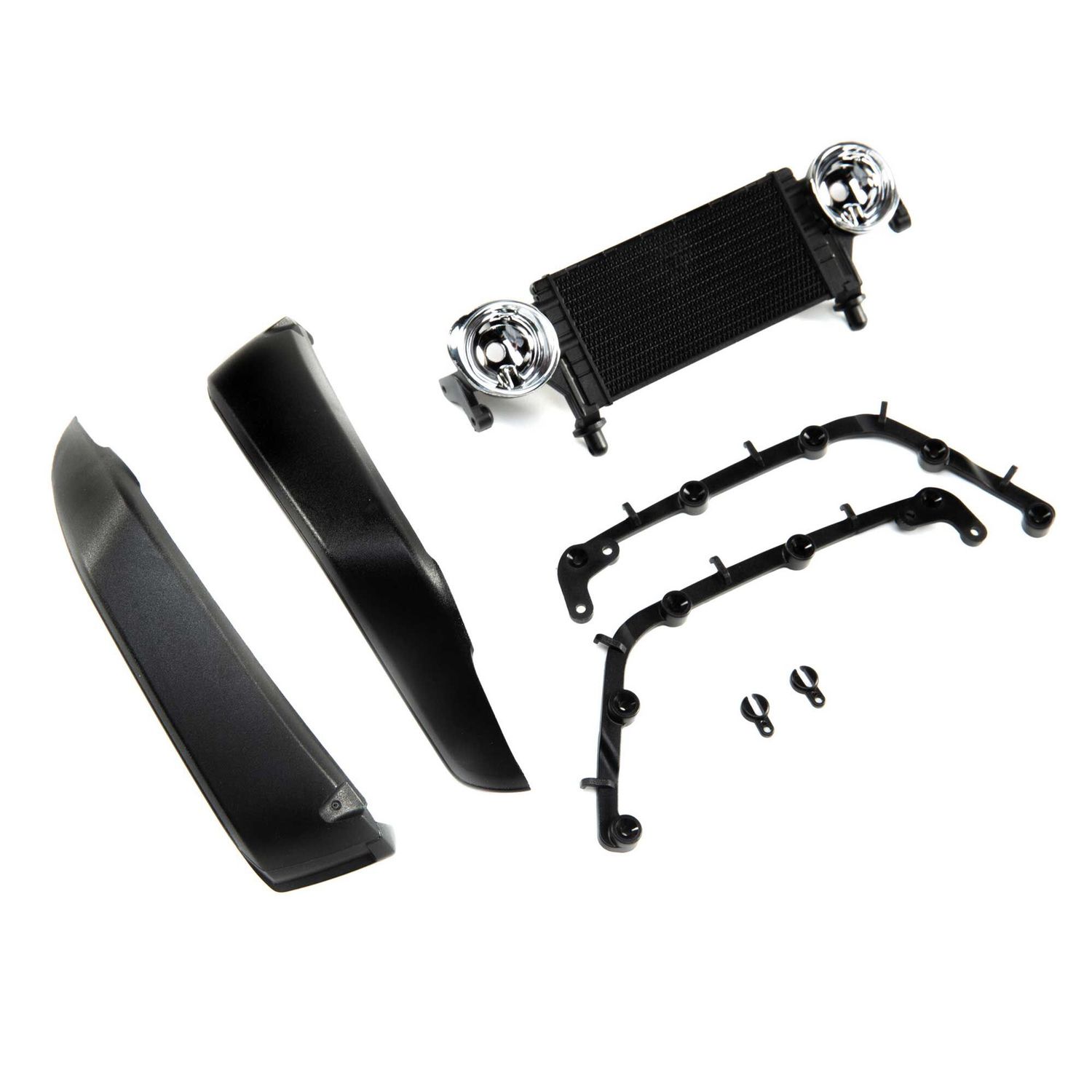 Axial Radiator &amp; Front Fenders Jeep Jlu: Scx10Iii
