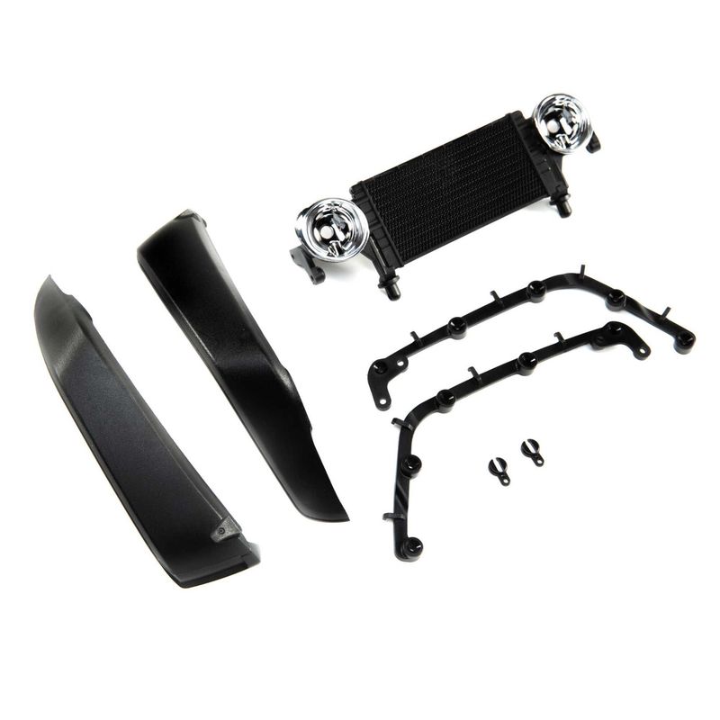 Axial Radiator &amp; Front Fenders Jeep Jlu: Scx10Iii