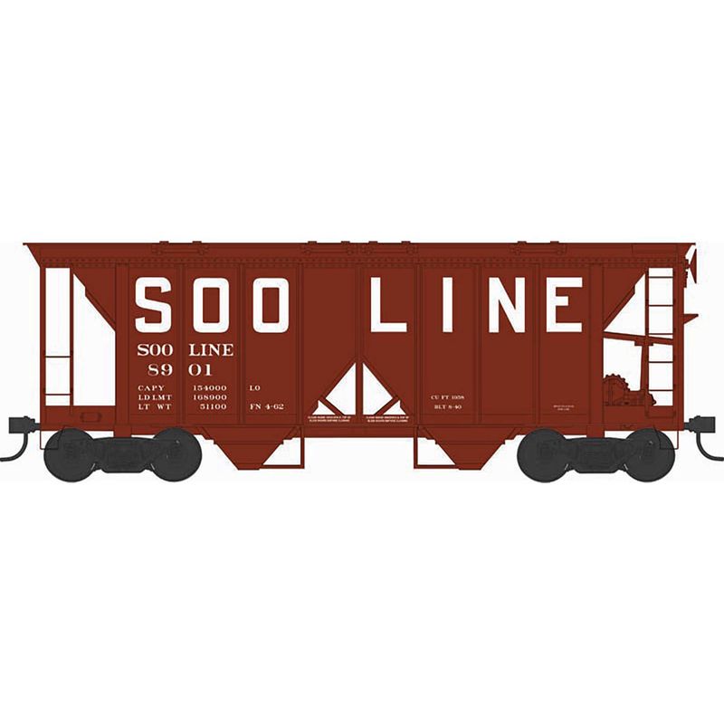 HO H34 Covered Hopper Soo Line #8926