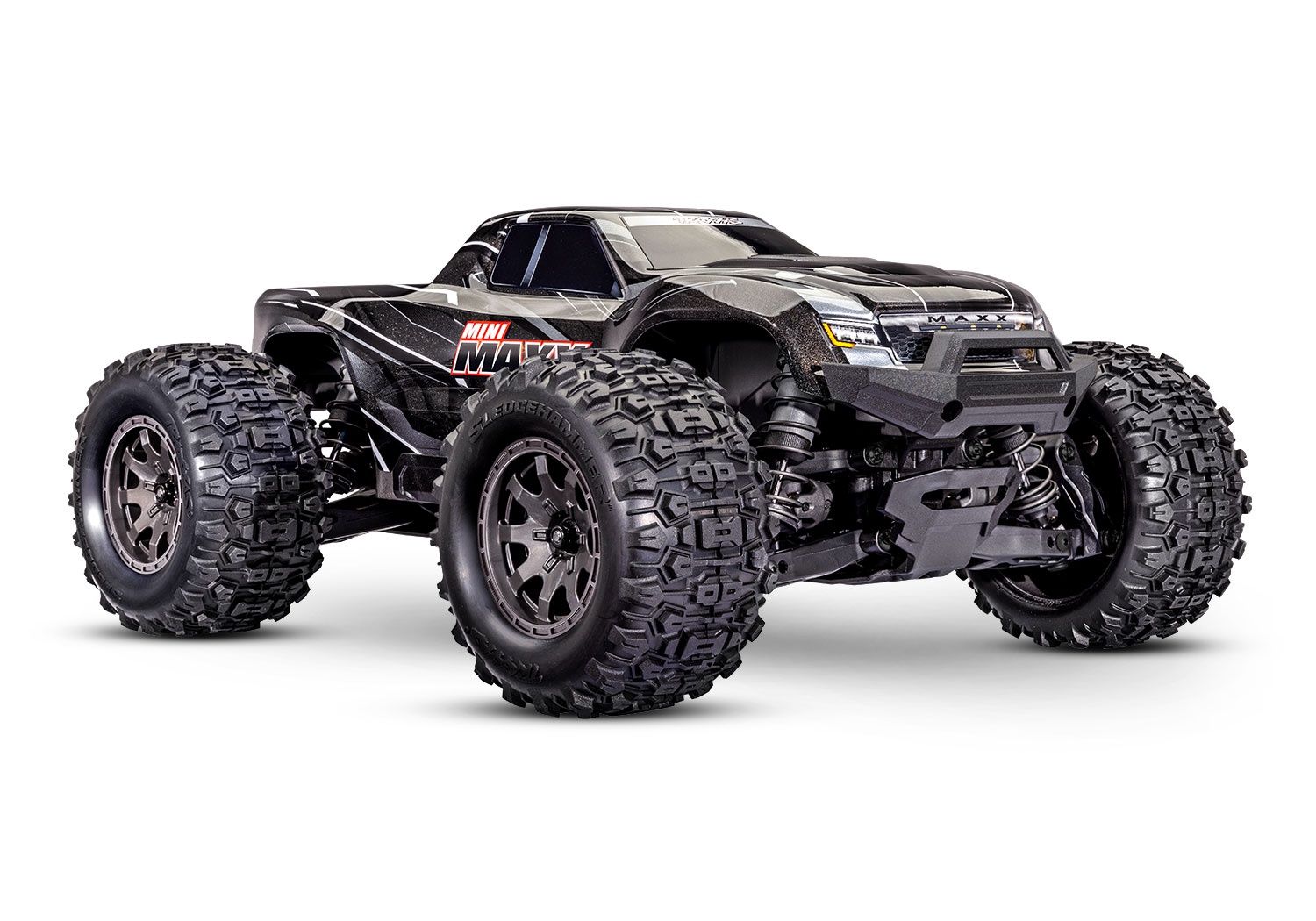 Traxxas Mini Maxx BL-2s, Variant: TRA107154-1-BLK