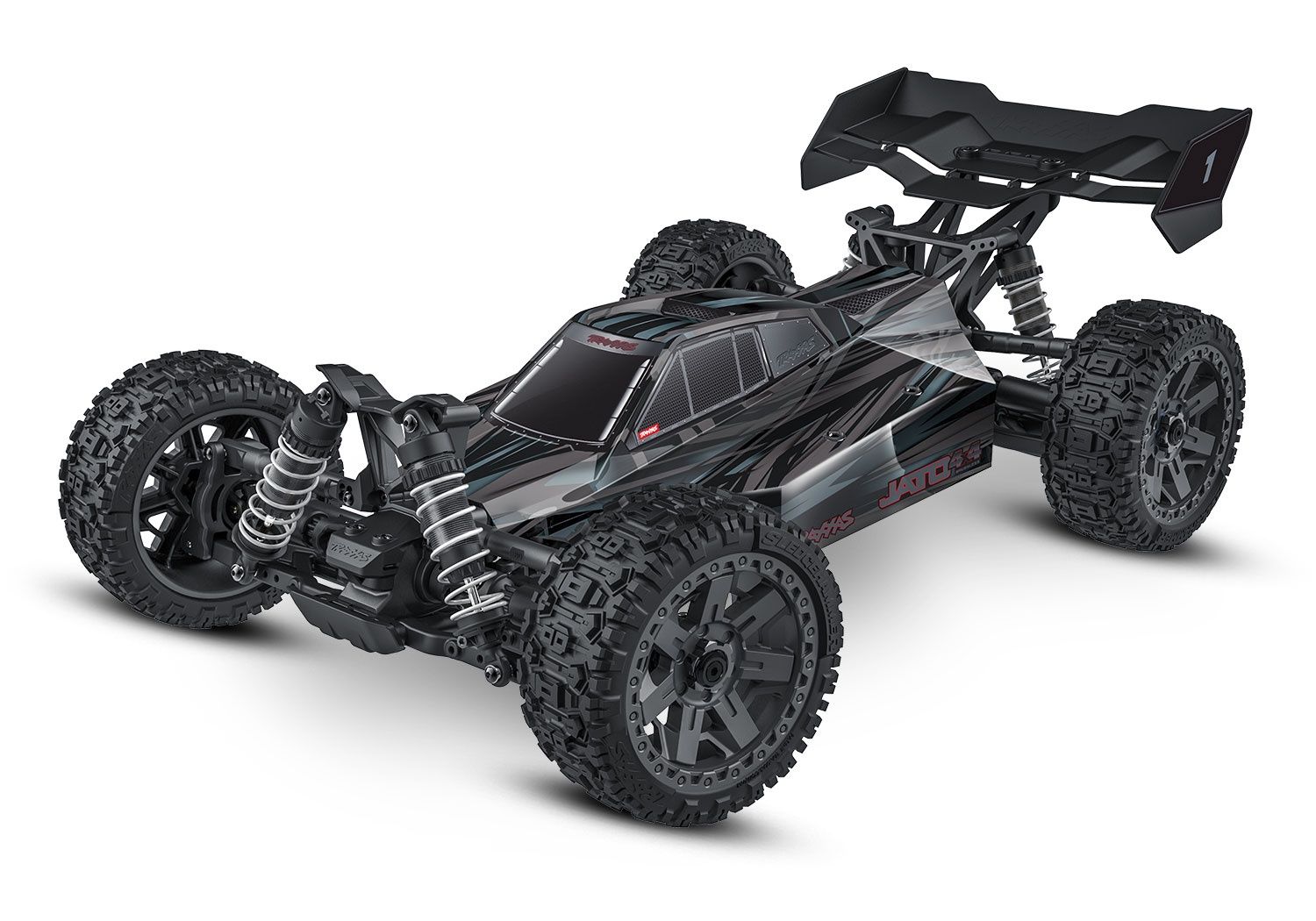 Traxxas Jato 4X4 BL-2s, Variant: TRA90154-4-BLK