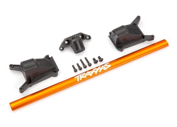 Traxxas Orange Aluminum Chassis Brace Kit &amp; Hardware