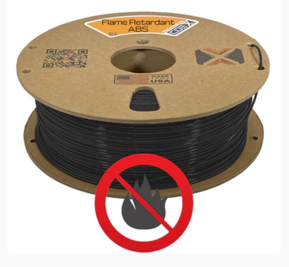 COEX ABS FLAME RETARDANT 1.75MM BLACK 1 KG SPOOL