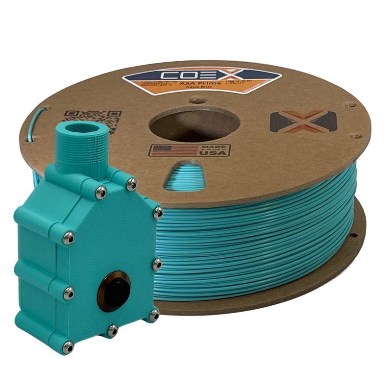 COEX ABS 1.75MM AQUA BLUE 1 KG SPOOL