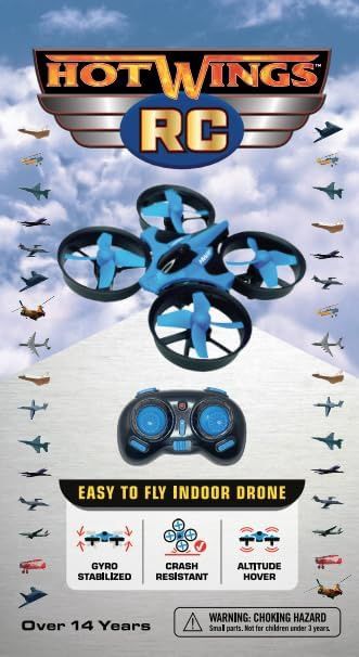 Hot Wings Gyro Stabilized Indoor Drone