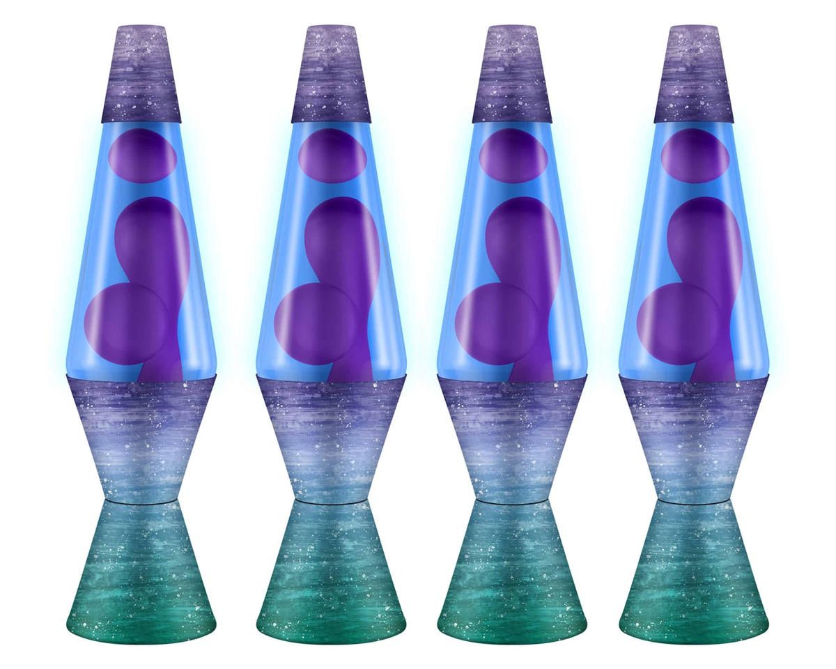 Schylling LAVA® Lamp Box Set (Purple/Blue/Ceramic Dip) (4) (14.5&quot;)
