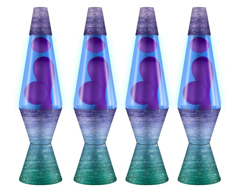 Schylling LAVA® Lamp Box Set (Purple/Blue/Ceramic Dip) (4) (14.5&quot;)