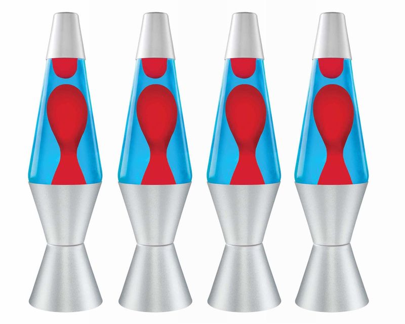 Schylling LAVA® Lamp Box Set (Red/Blue/Silver) (4) (14.5&quot;)