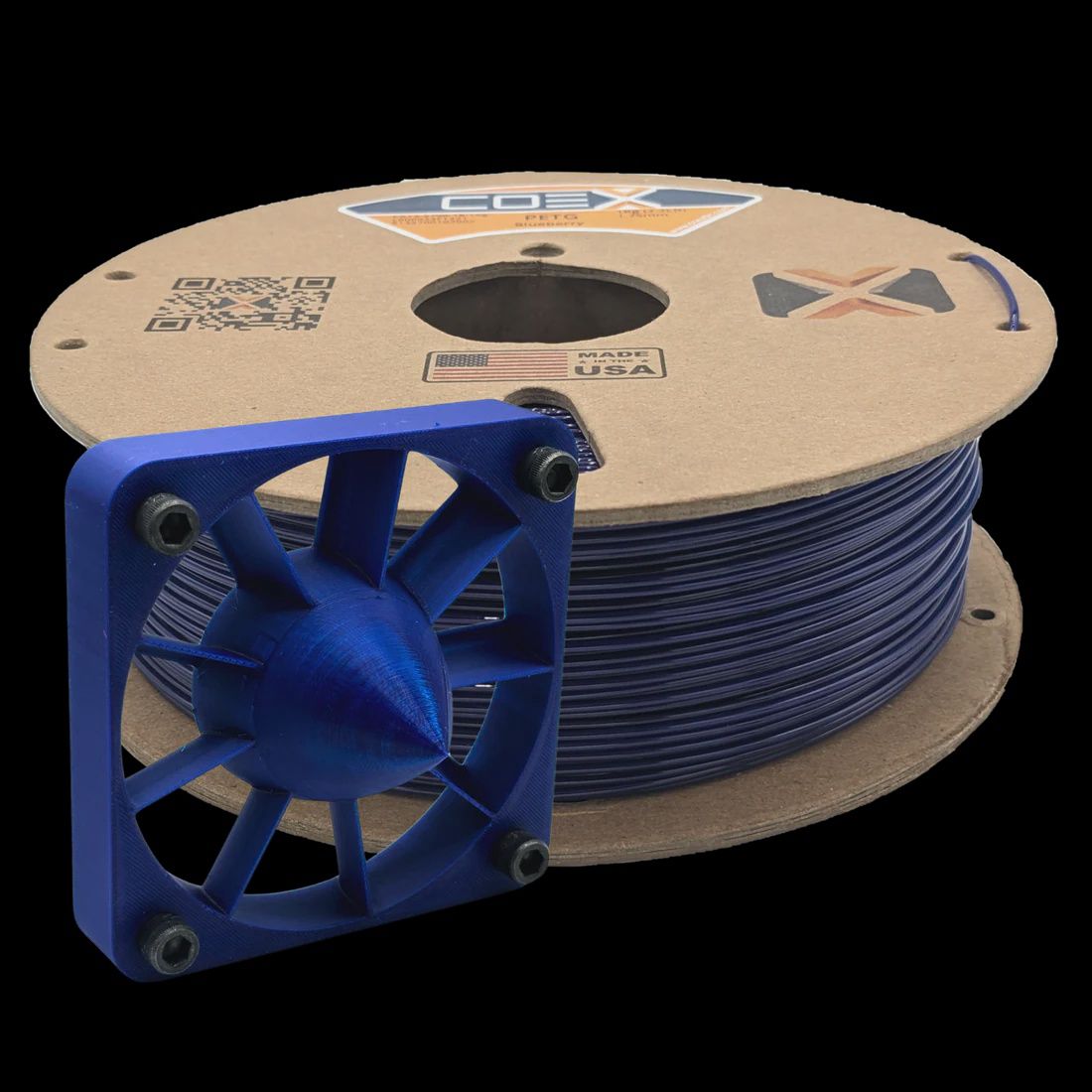 COEX PETG 1.75MM BLUEBERRY 1KG SPOOL