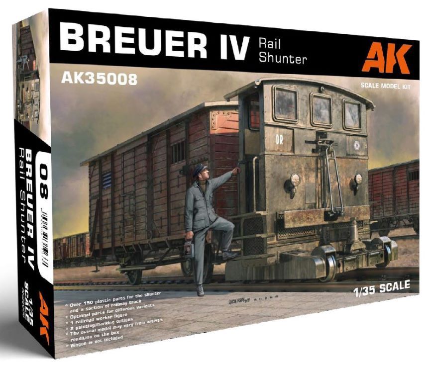 AK Interactive 1/35 Breuer IV Rail Shunter