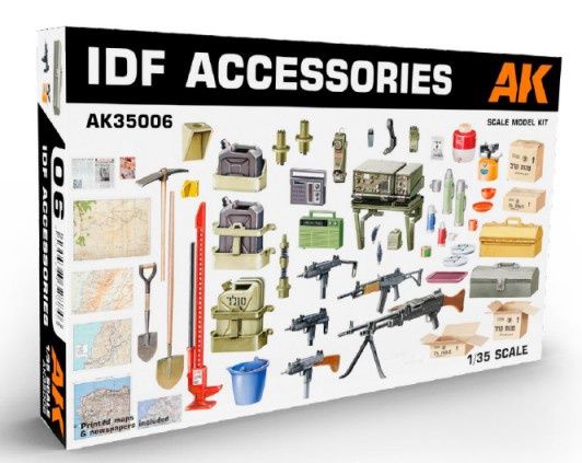 AK Interactive 1/35 IDF Accessories