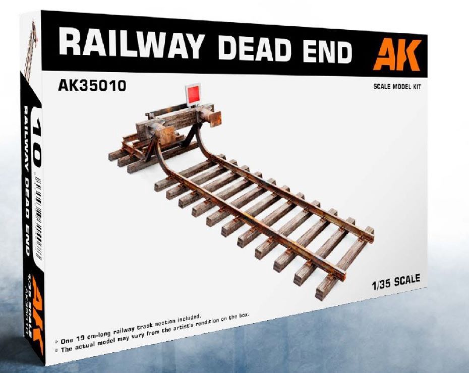AK Interactive 1/35 Railway Dead End