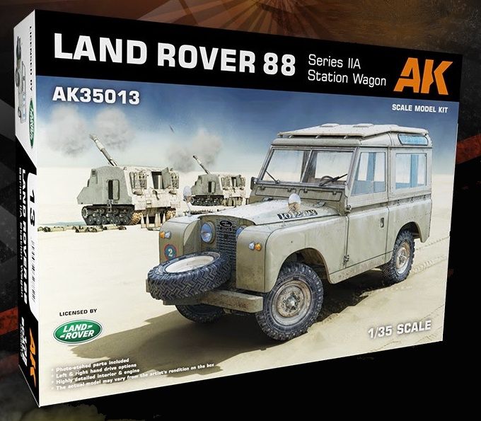 AK Interactive 1/35 Land Rover 88 Series IIA -Station Wagon