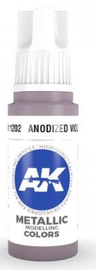 AK Interactive 3G Acrylic Anodized Violet 17ml