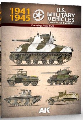 AK Interactive 1941-1945 American Military Vehicles - English