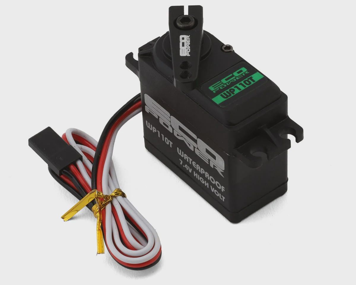 EcoPower WP110T Waterproof High Torque Metal Gear Servo, Variant: ECP-110T