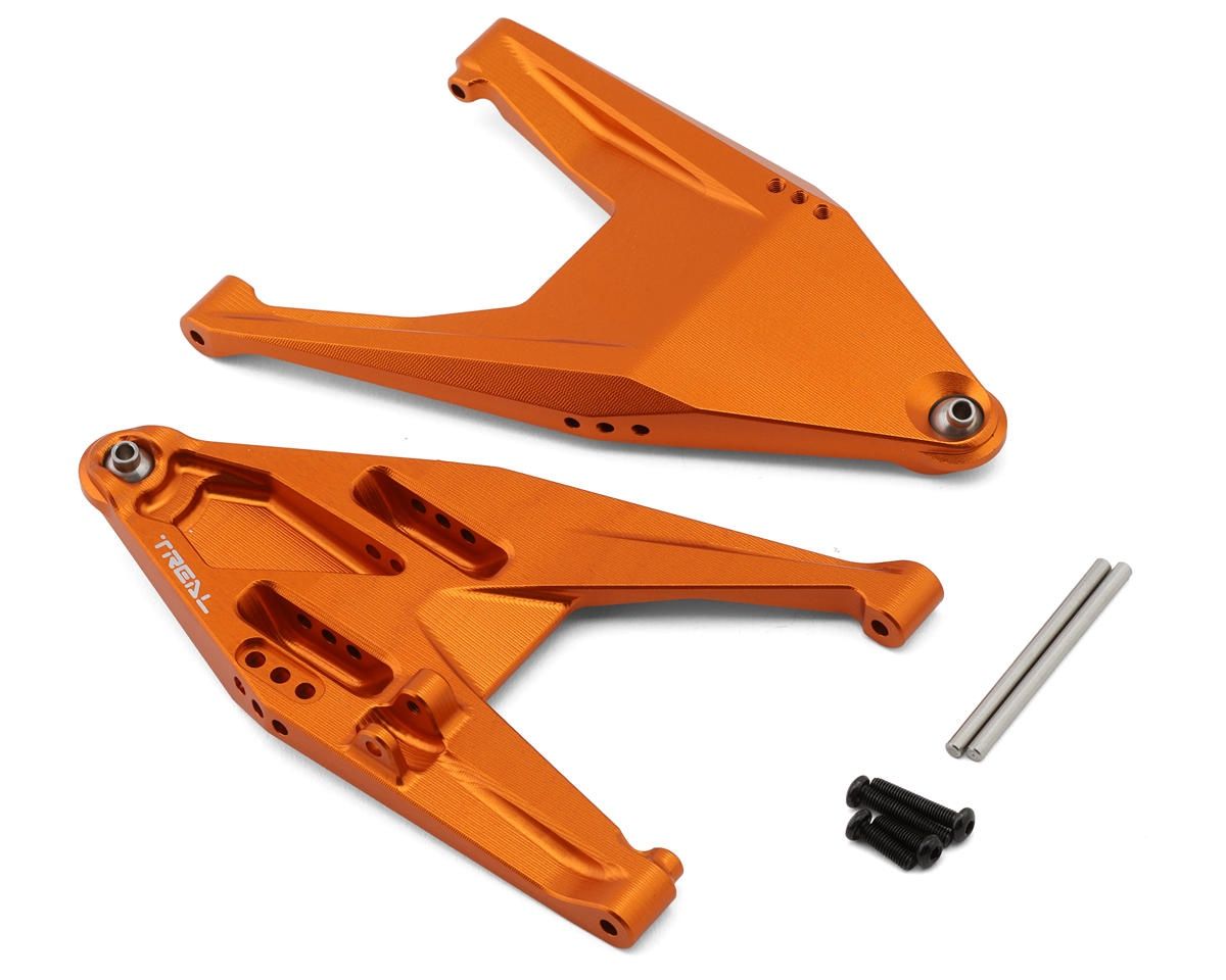 Treal Hobby Aluminum Lower Suspension Arms for Traxxas® UDR® (Orange), Variant: TLHTUDR-39