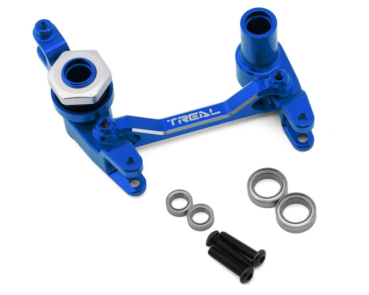 Treal Hobby Aluminum Steering Bellcrank Assembly Set for Traxxas® UDR® (Blue), Variant: TLHTUDR-54