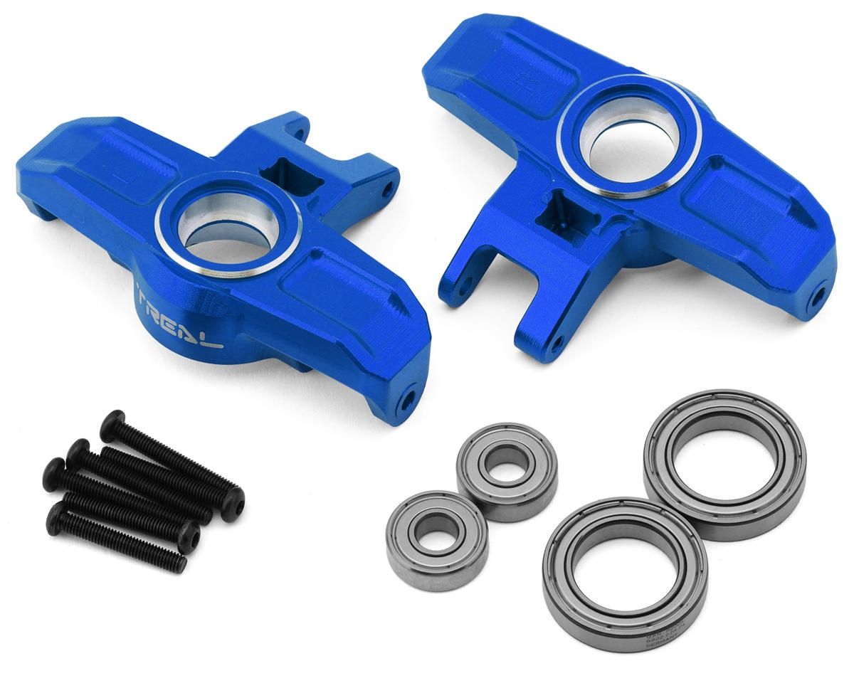 Treal Hobby Aluminum Front Steering Knuckles for Traxxas® UDR® (Blue), Variant: TLHTUDR-30