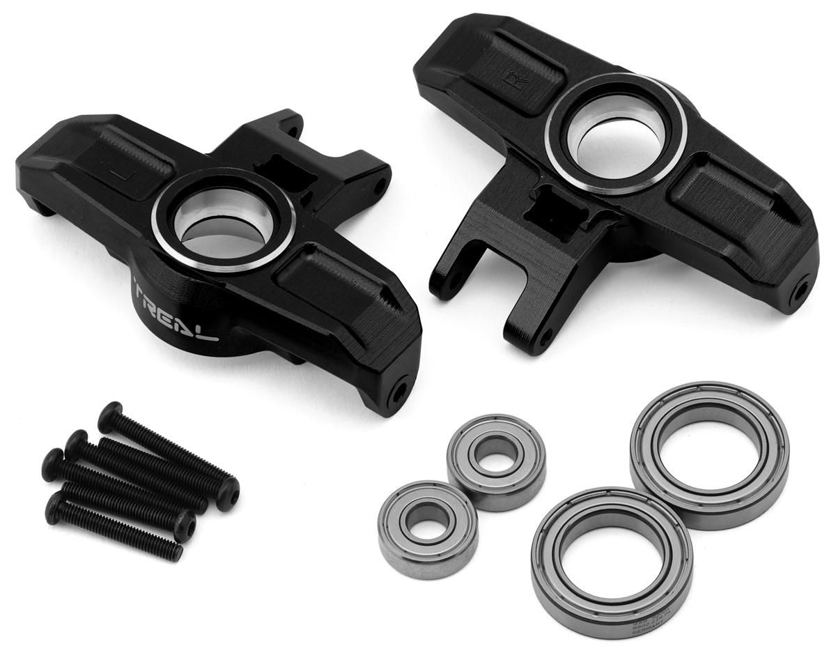 Treal Hobby Aluminum Front Steering Knuckles for Traxxas® UDR® (Black), Variant: TLHTUDR-29