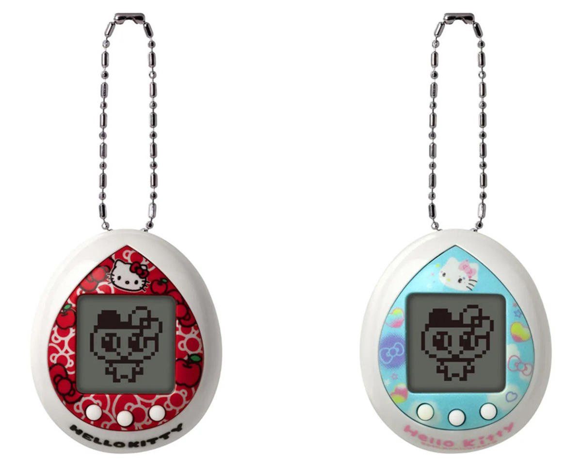 Bandai Hello Kitty® Tamagotchi® Virtual Pet Set (Apple Red/Sky Blue)