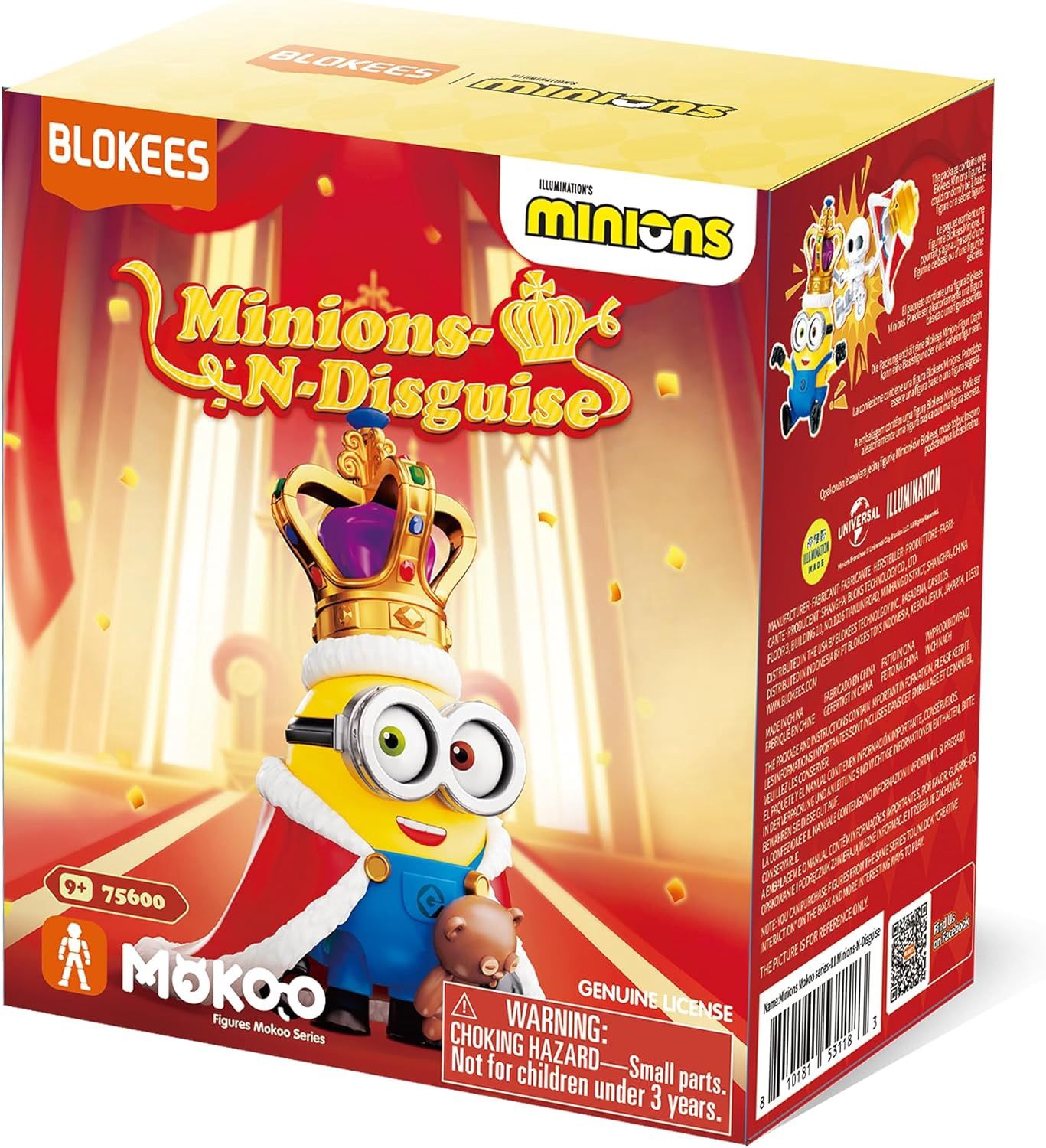Blokees Minions Mokoo Figures Mokoo Series - 01 N-Disguise, Variant: BKE75600