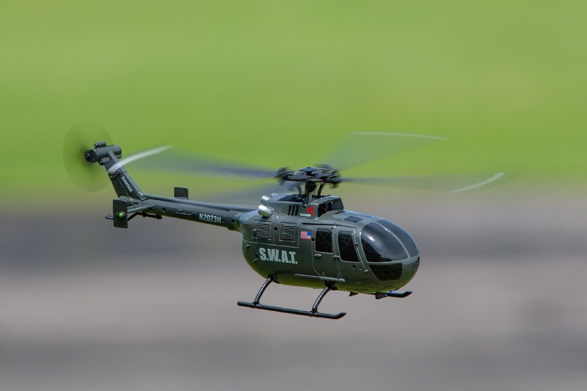 Rage R/C Hero-Copter, 4-Blade RTF Helicopter; SWAT, Variant: RGR6053