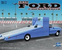 Moebius Models Inc 1970 Ford F-350 Ramptruck 1/25th Scale, Variant: MOE2588