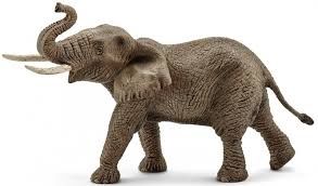 Schleich African Elephant, Male, Variant: SCK14762