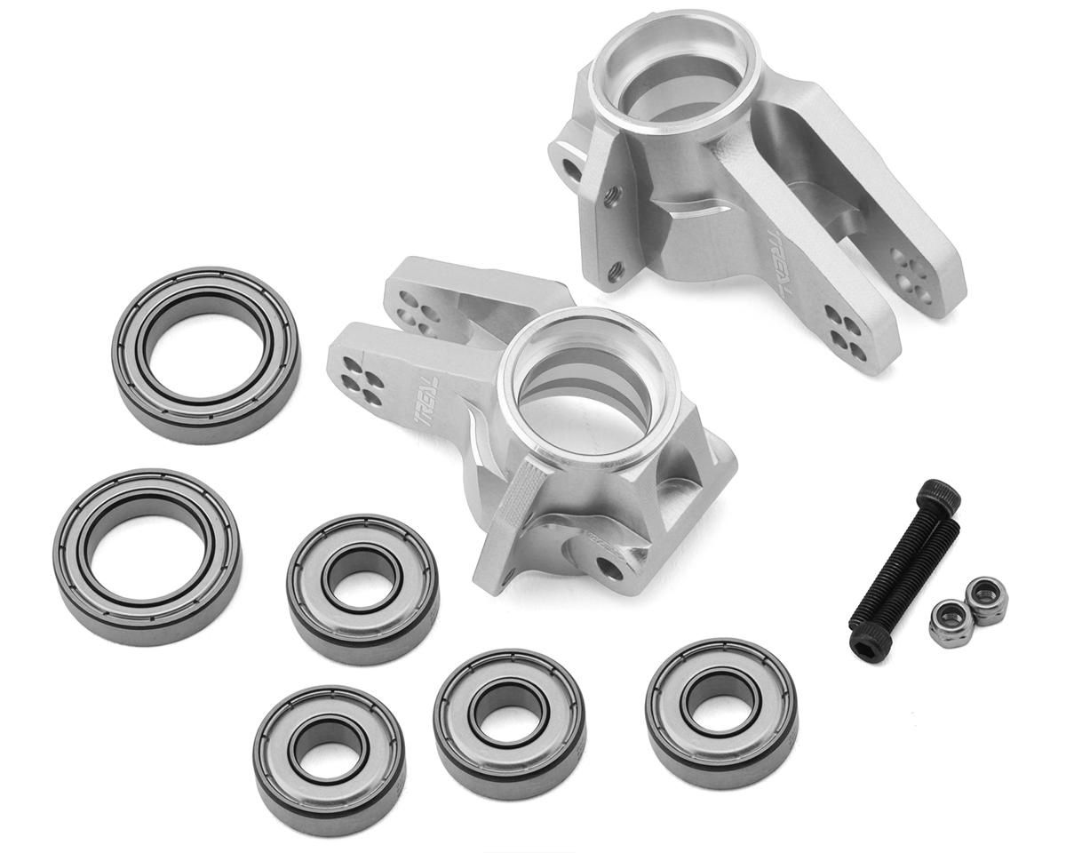 Treal Hobby Arrma® Kraton™ 6S Aluminum Rear Hubs (Silver) (2), Variant: TLHTKRATON-24