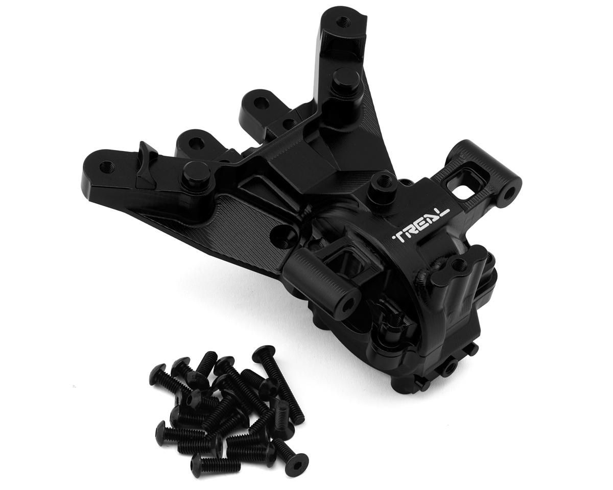 Treal Hobby Aluminum Front Gearbox Set for Traxxas® Maxx® Slash® (Black), Variant: TLHTMAXXSLASH-29