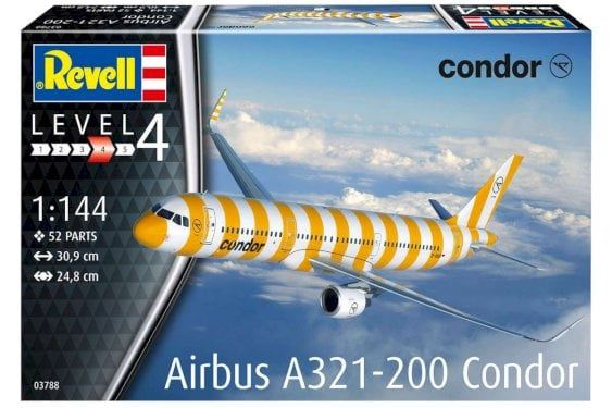Revell-Germany 1/144 AIRBUS A321-200 CONDOR AIRLINER