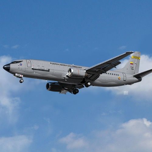 Academy Model Kits Boeing 737 Colombian Af, Variant: ACY12639