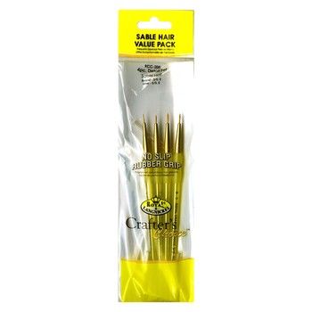 Royal Brush CC 4pc Sabline Hair Detail Set, Variant: RBMRCC 205