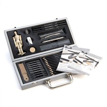 Royal Brush XXX Sketching Wood Box Set XXX, Variant: RBMRSET-SKET3000